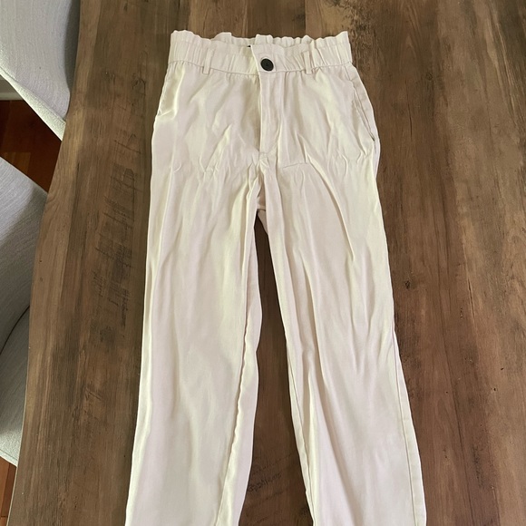 ZARA Cream Pants - Picture 4 of 5